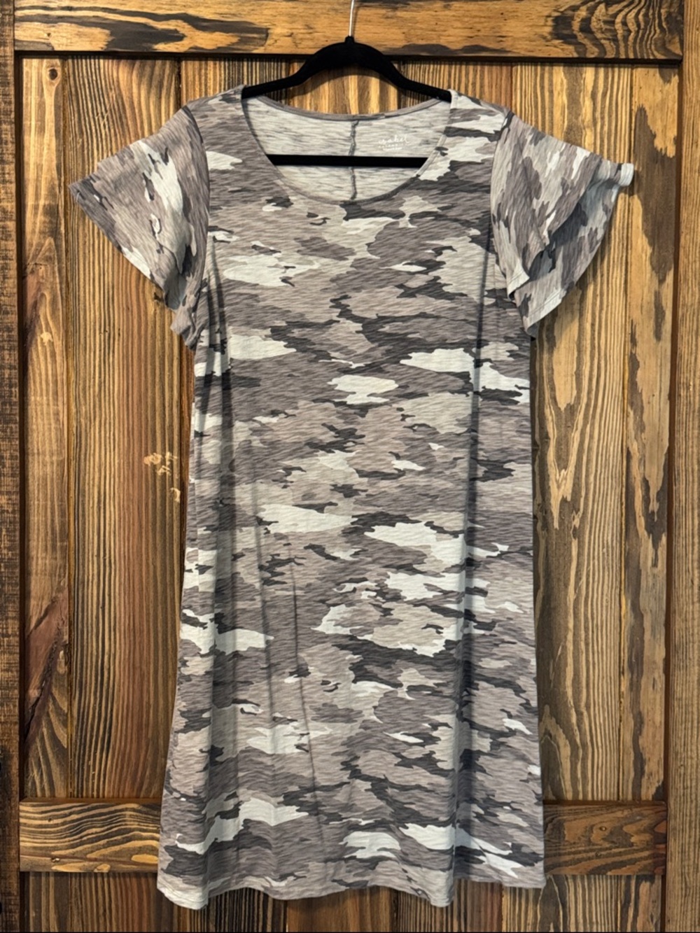 Isabel Maternity Ingrid & Isabel Camo Heather Gray Maternity Dress